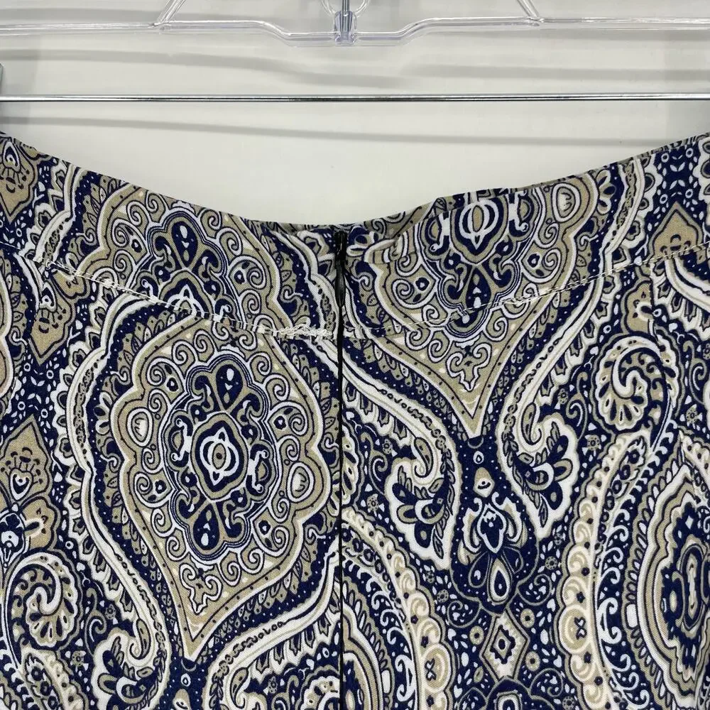 RP4LF Cutout Paisley Shorts Size Small